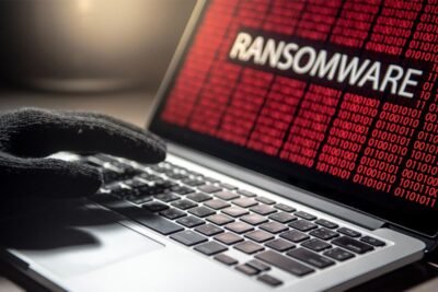 Ransomware en laptop